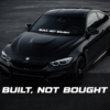Front Windshield Sticker - Built not bought