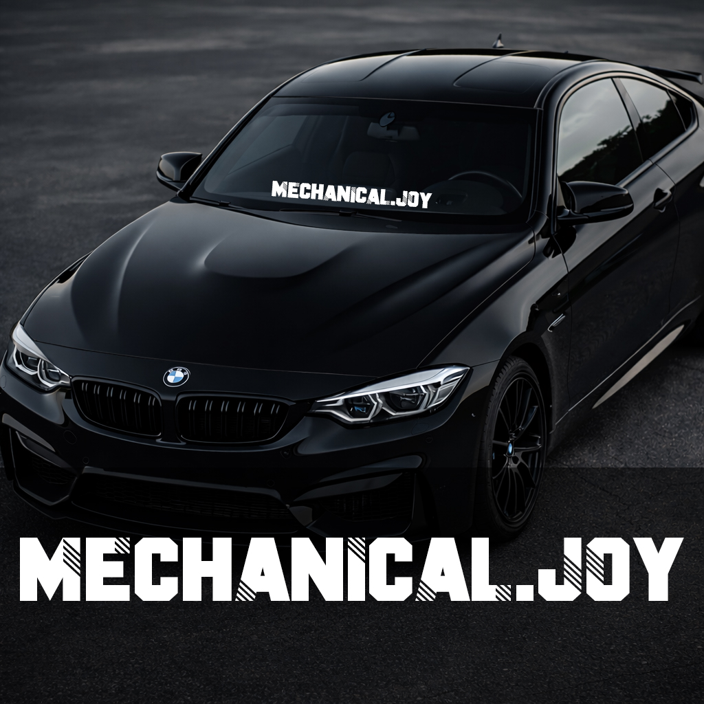 Front Windshield Sticker - Mechanical joy