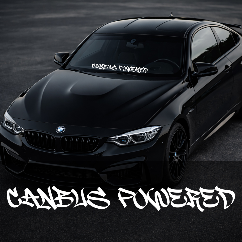 Front Windshield Sticker - Canbus powered
