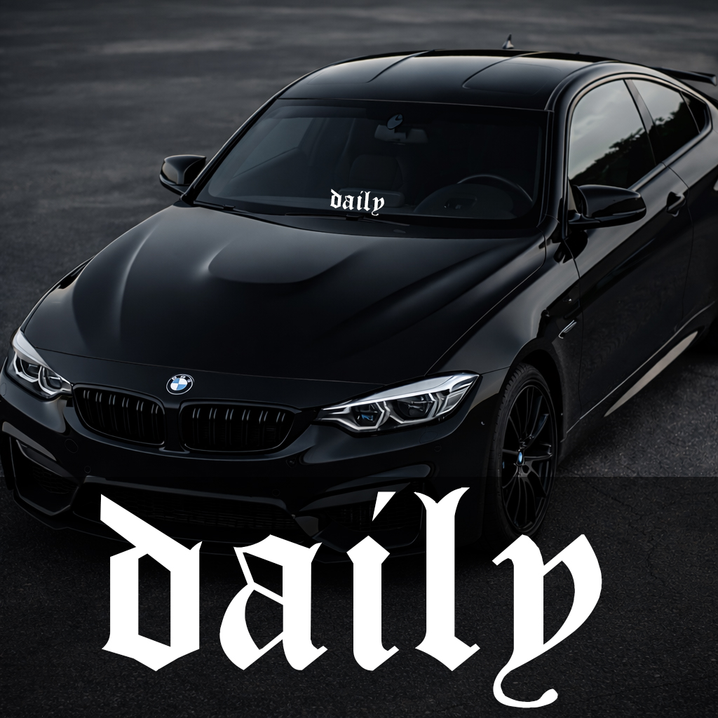 Front Windshield Sticker - Daily