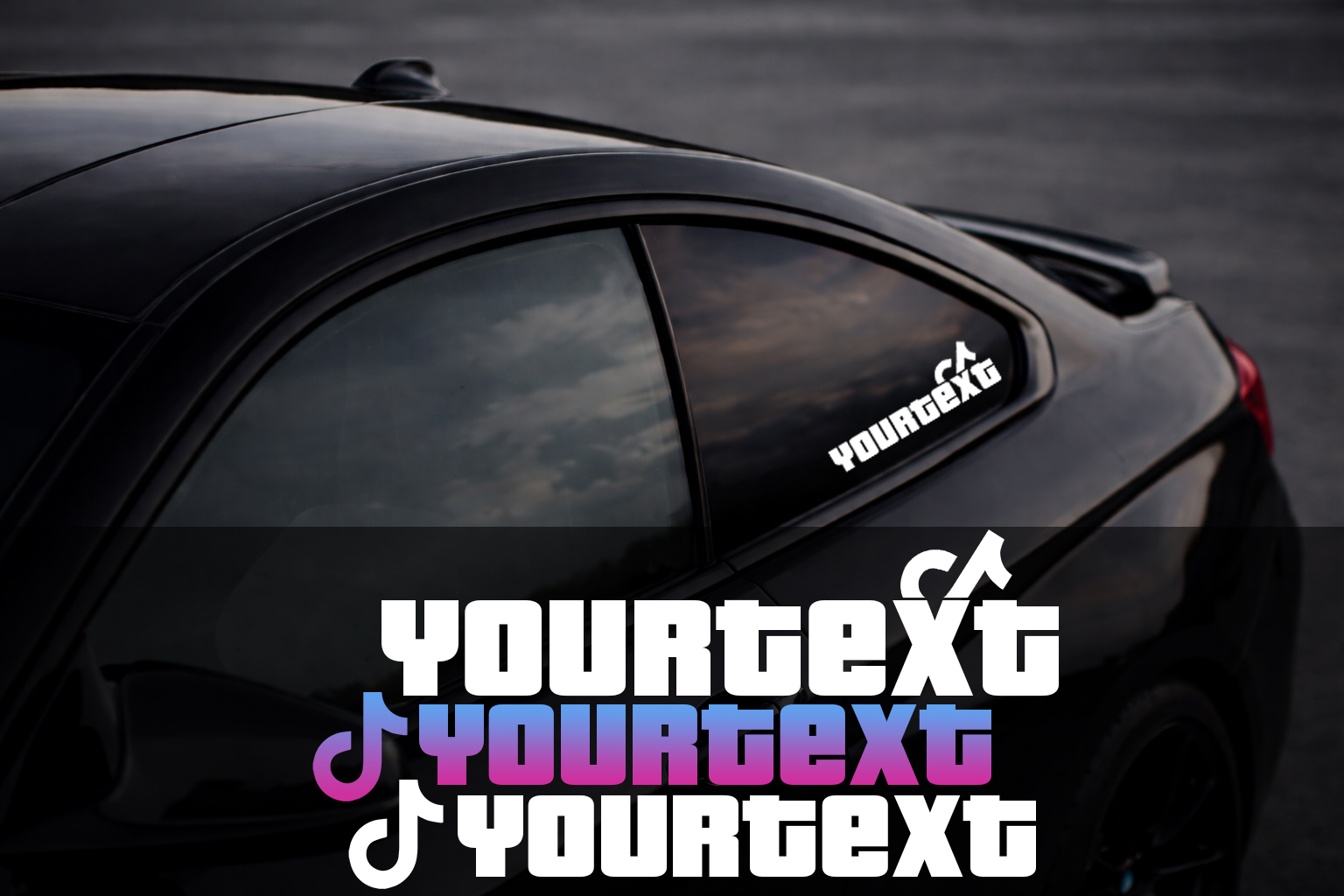 Custom Tiktok Sticker Options