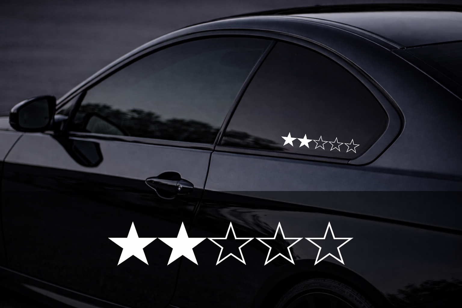 Side Window Sticker - WANTED